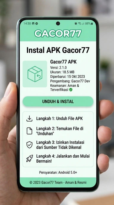 Unduh dan Instal APK gacor77 untuk Android